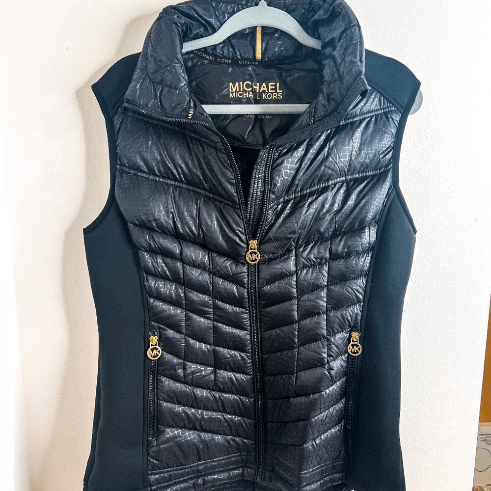 MICHAEL Michael Kors Black Vest